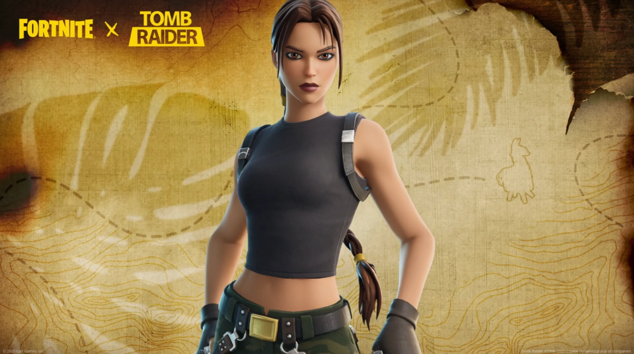 Lara Croft fortnite